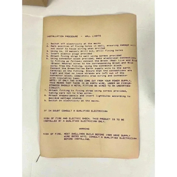 Frosted Glass Wall Lighting Fixture 5609 OPEN BOX Keller Italian Italisa Series - Picture 13 of 13